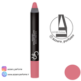 رژ لب مدادی مات گلدن رز کرایون Golden Rose Crayon شماره 12 صورتی روشن دریایی -فروشگاه اینترنتی آرایشی بهداشتی آزارو