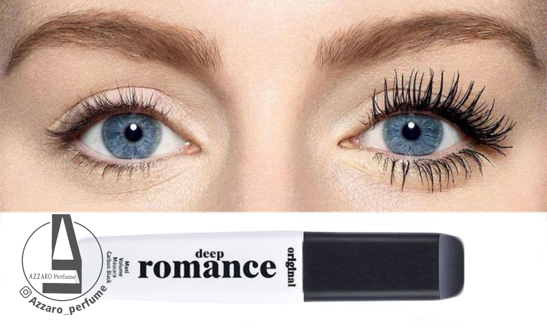 ریمل حجم دهنده کاربن بلک deep romance دیپ رومنس-فروشگاه اینترنتی آرایشی بهداشتی آزارو