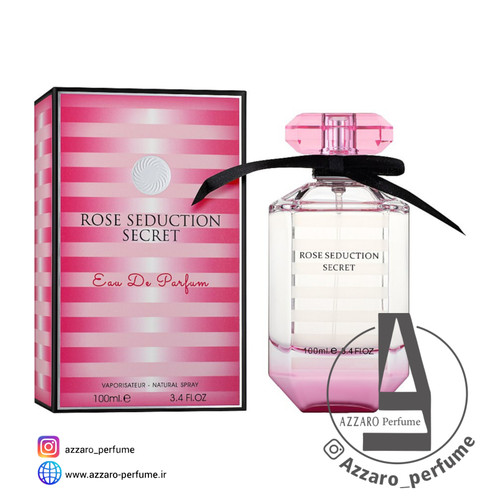 ادکلن زنانه فرگرانس ورد ویکتوریا سکرت بامب شل ( رز سدکشن سکرت ) حجم 100 میل-فروشگاه اینترنتی آرایشی بهداشتی آزارو