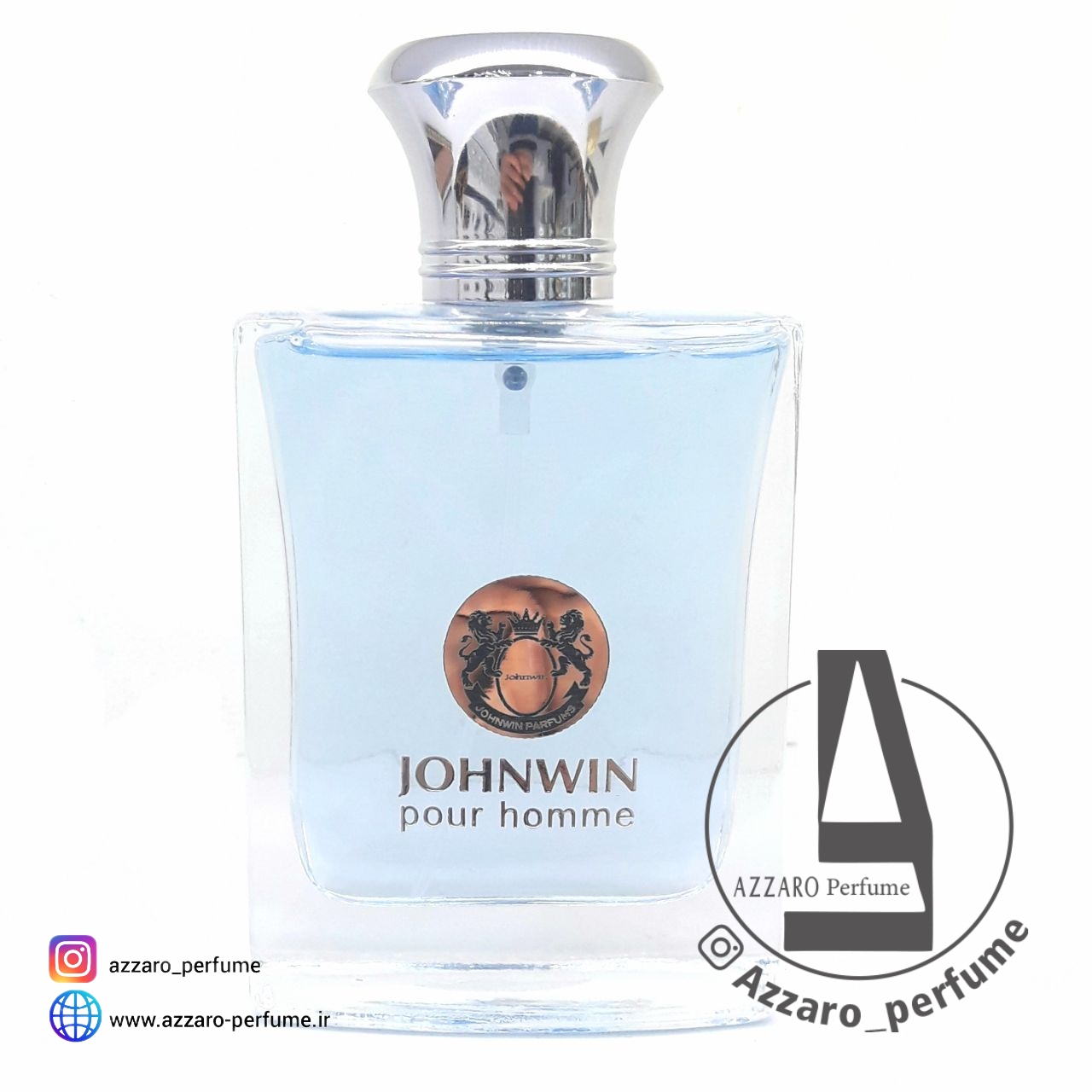 ادکلن جانوین پور هوم ورساچه پور هوم جانوین جکوینز Johnwin Pour homme حجم 100 میل-فروشگاه اینترنتی آرایشی بهداشتی آزارو