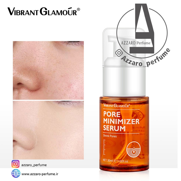 سرم کوچک کننده منافذ ویبرانت گلامور 30 میلی لیتر_فروشگاه اینترنتی آرایشی بهداشتی آزارو در شیراز