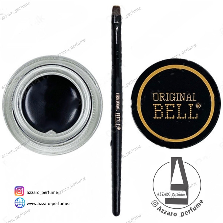 خط چشم ژلی ژله ای کاسه ای بل فوق مشکی -فروشگاه اینترنتی آرایشی بهداشتی آزارو