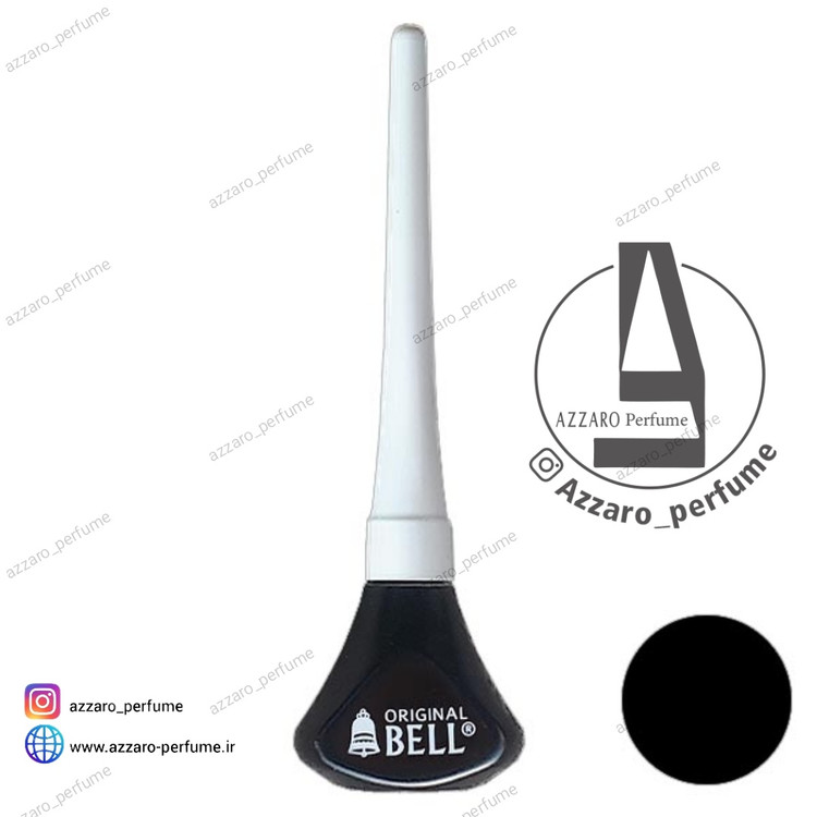 خط چشم کوزه ای ضدآب کربن بلک بل BELL حجم 4.5 میل-فروشگاه اینترنتی آرایشی بهداشتی آزارو