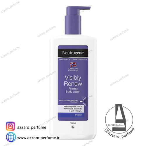 لوسیون بدن نوتروژینا مدل Visibly Renew حجم 400 میلی لیتر-فروشگاه اینترنتی آرایشی بهداشتی آزارو