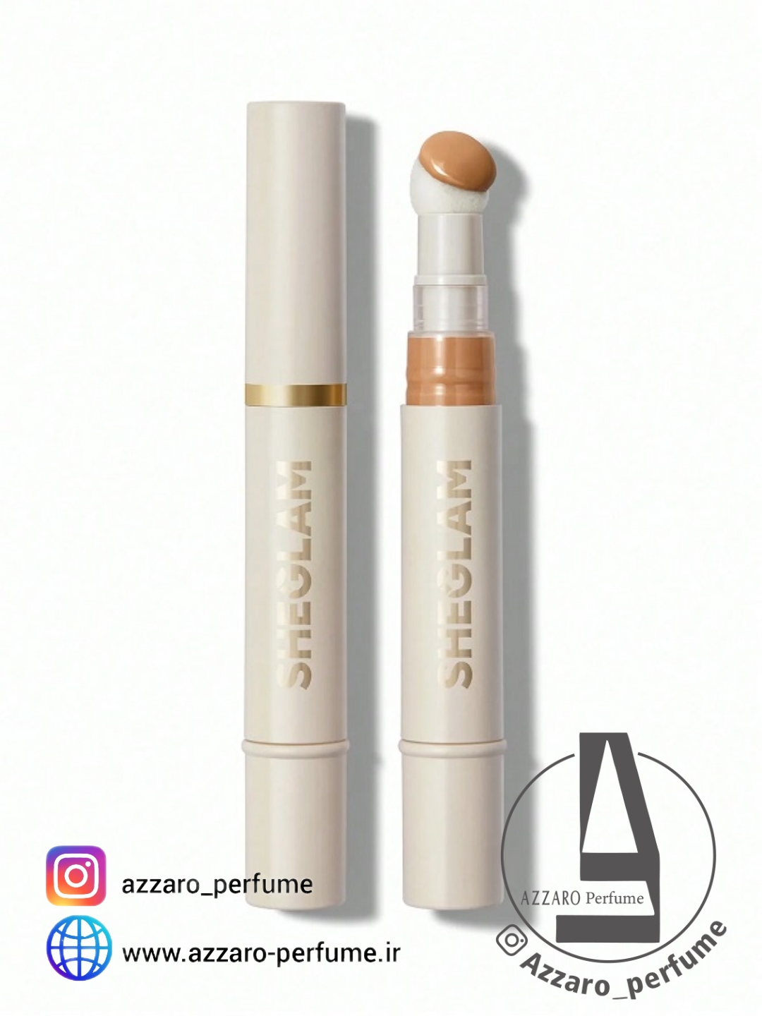 کانسیلر پد دار شیگلم رنگ HONEY حجم 4.5 گرم_فروشگاه اینترنتی آرایشی بهداشتی آزارو