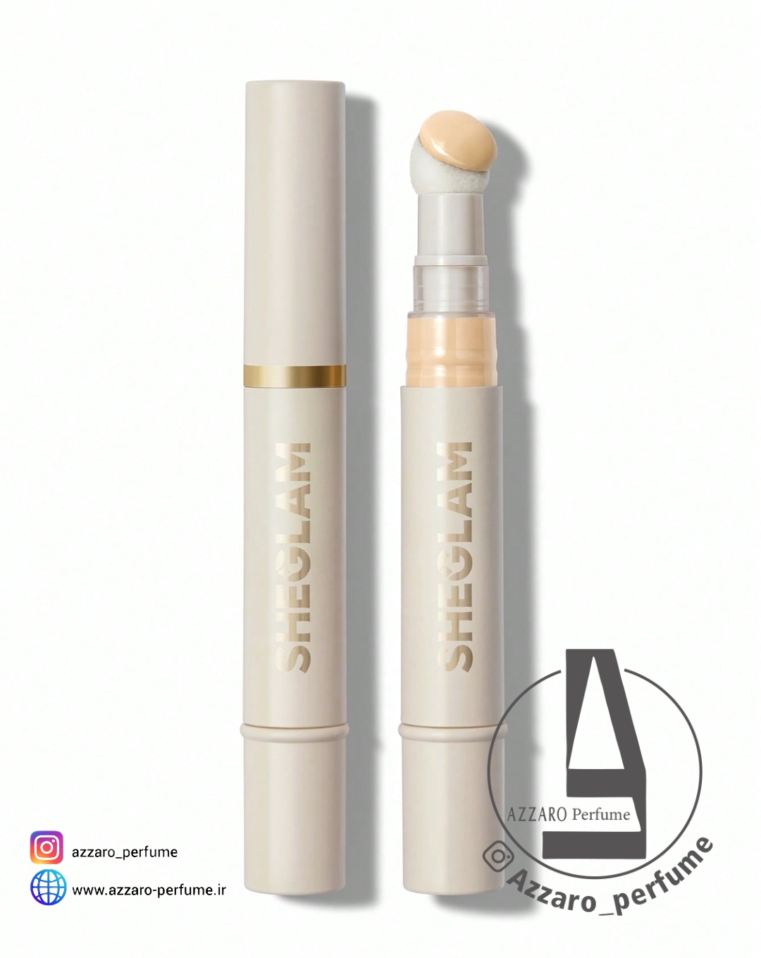 کانسیلر پد دار شیگلم رنگ sand حجم 4.5 گرم_فروشگاه اینترنتی آرایشی بهداشتی آزارو