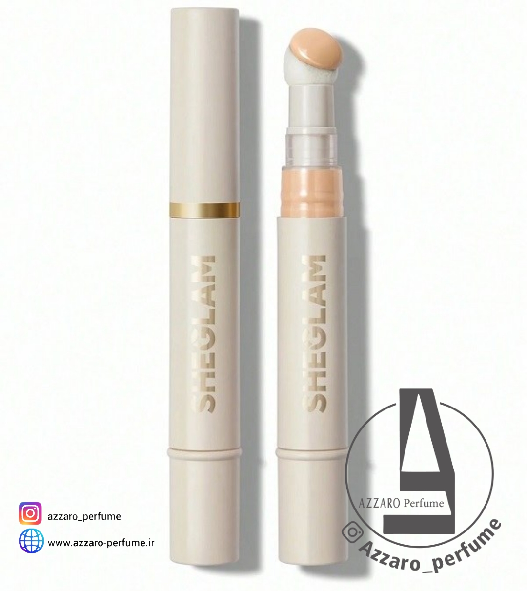 کانسیلر پد دار شیگلم رنگ pink pearl حجم 4.5 گرم_فروشگاه اینترنتی آرایشی بهداشتی آزارو