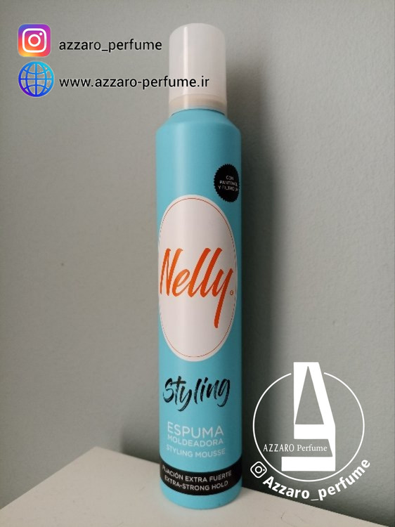 موس موی حالت دهنده خیلی قوی نلی Nelly حجم 300 میل- فروشگاه اینترنتی آرایشی بهداشتی آزارو در شیراز