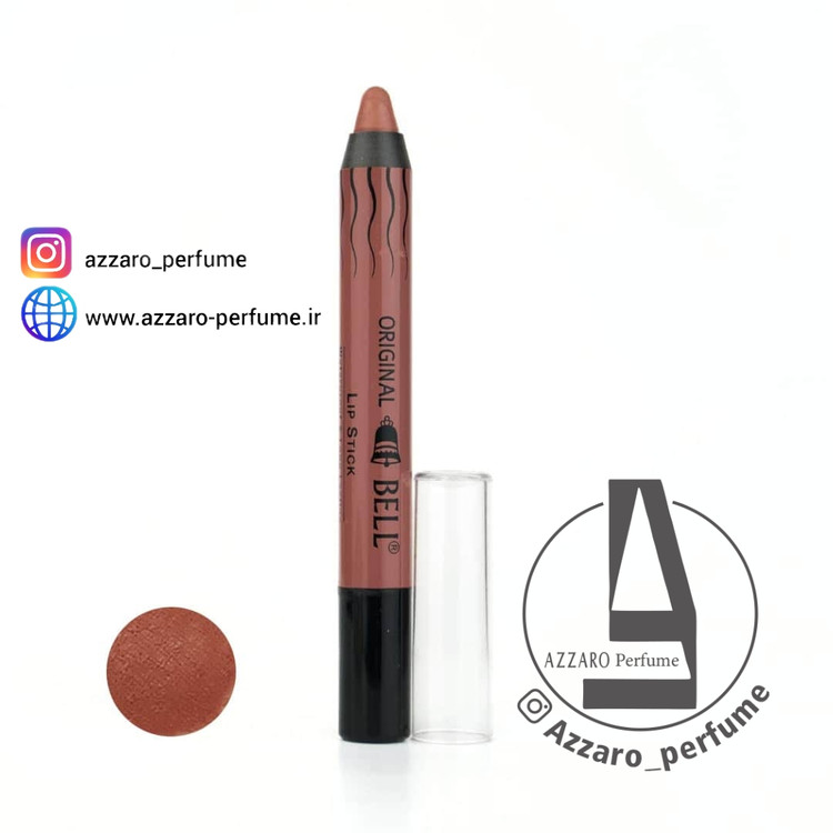 رژلب مدادی ضدآب اورجینال بل BELL شماره 03_فروشگاه اینترنتی آرایشی بهداشتی آزارو در شیراز