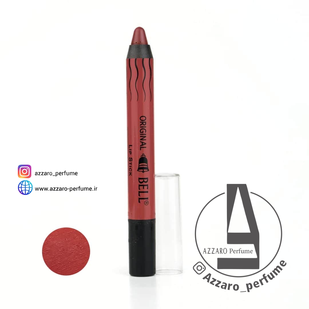 رژلب مدادی ضدآب اورجینال بل BELL شماره 05_فروشگاه اینترنتی آرایشی بهداشتی آزارو در شیراز