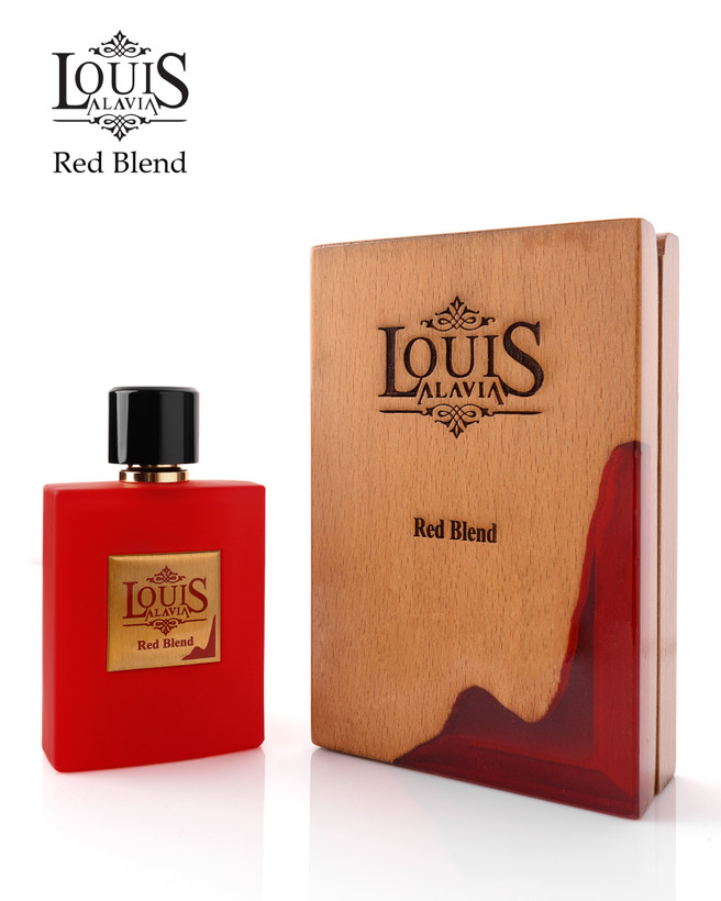 ادکلن زنانه لوئیز آلاویا رد بلند Red blend حجم 80 میل_فروشگاه اینترنتی آرایشی بهداشتی آزارو در شیراز