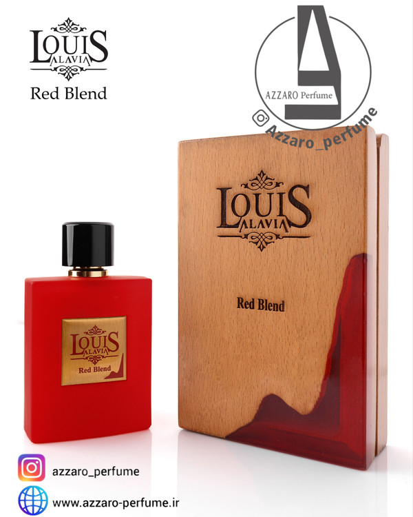 ادکلن زنانه لوئیز آلاویا رد بلند Red blend حجم 80 میل_فروشگاه اینترنتی آرایشی بهداشتی آزارو در شیراز