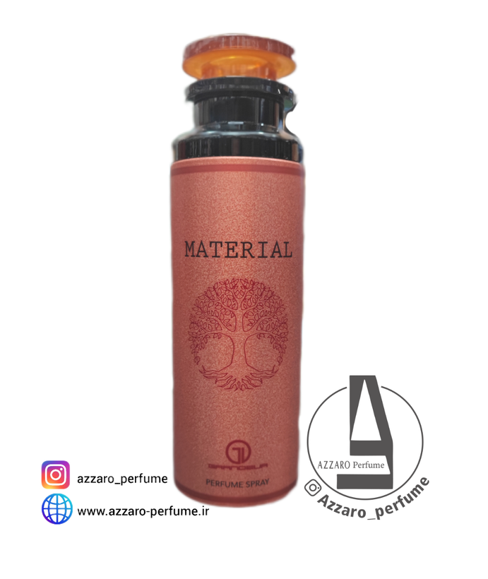 اسپری بدن گراندیور رایحه مگامارا حجم 200 میل _فروشگاه اینترنتی آرایشی بهداشتی آزارو در شیراز