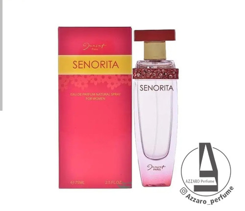 ادکلن زنانه سنوریتا senorita ژک سافت حجم 75 میل_فروشگاه اینترنتی آرایشی بهداشتی آزارو در شیراز