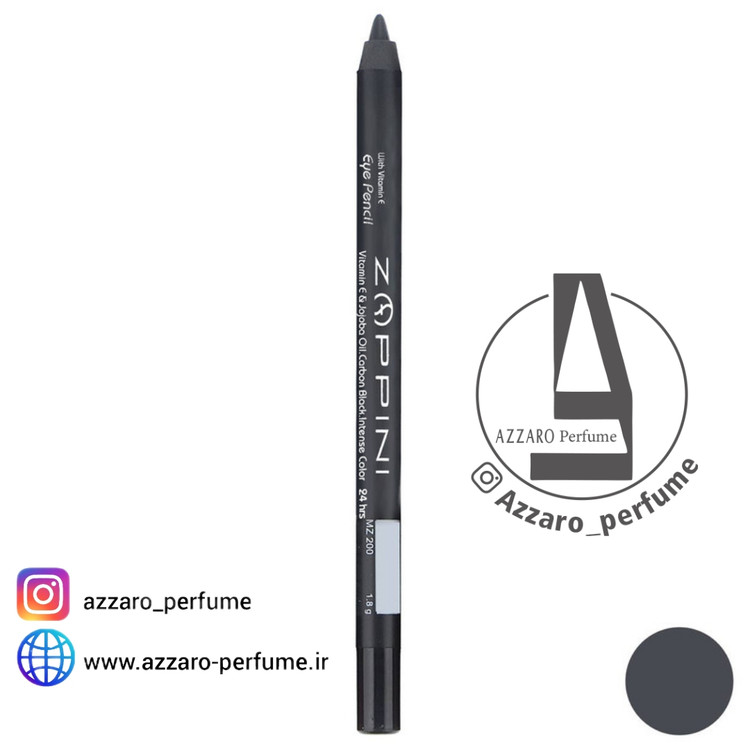مداد چشم شمعی فوق مشکی زوپینی zoppini_فروشگاه اینترنتی آرایشی بهداشتی آزارو در شیراز