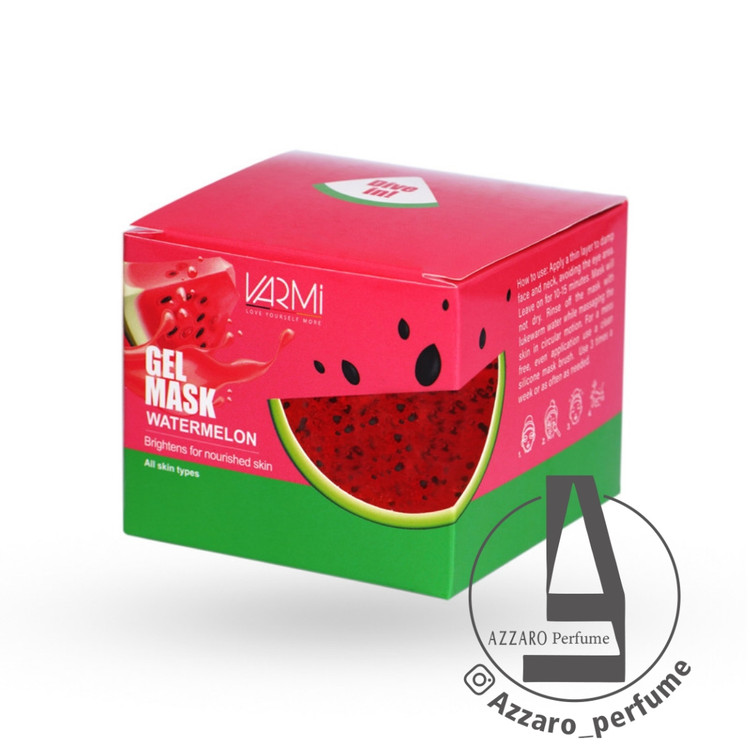 ماسک آبرسان هندوانه وارمی حاوی کپسولهای رتینول_فروشگاه اینترنتی آرایشی بهداشتی آزارو