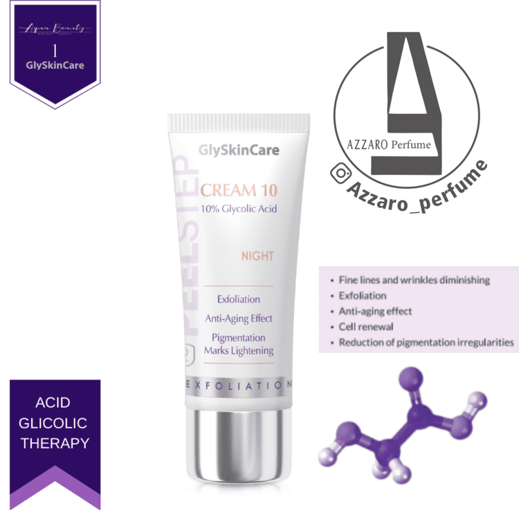 کرم لایه بردار GlySkinCare با اسید گلیکولیک حجم 30 میل_فروشگاه اینترنتی آرایشی بهداشتی آزارو