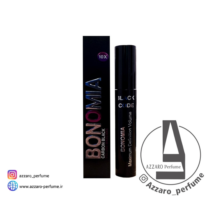 ریمل مدل کربن بلک 10X Carbon Black بونومیا 13 میل_فروشگاه اینترنتی آرایشی بهداشتی آزارو در شیراز