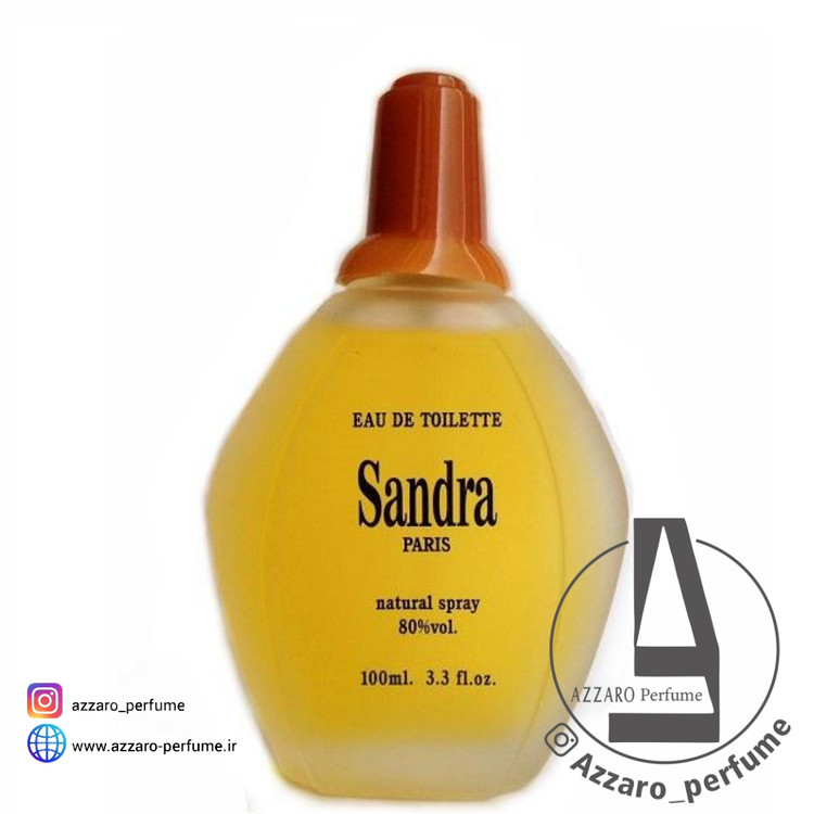 ادکلن ساندرا پاریس Sandra Paris حجم ۱۰۰ میل_فروشگاه اینترنتی آرایشی بهداشتی آزارو در شیراز