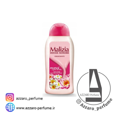 شامپو بدن مالزیا با عصاره گل نیلوفر حجم ۳۰۰ میل-فروشگاه اینترنتی آرایشی و بهداشتی آزارو در شیراز