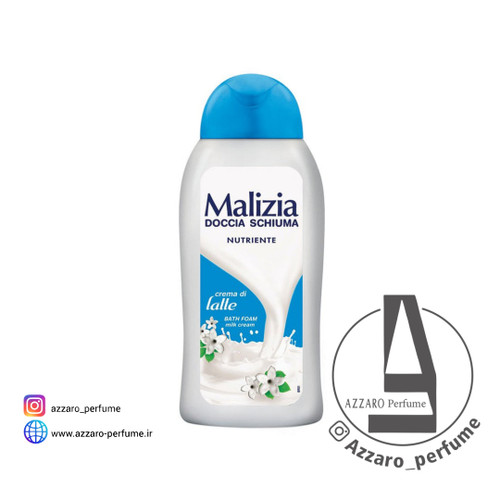 شامپو بدن مالزیا عصاره شیر کرم حجم ۳۰۰ میل -فروشگاه اینترنتی آرایشی و بهداشتی آزارو در شیراز