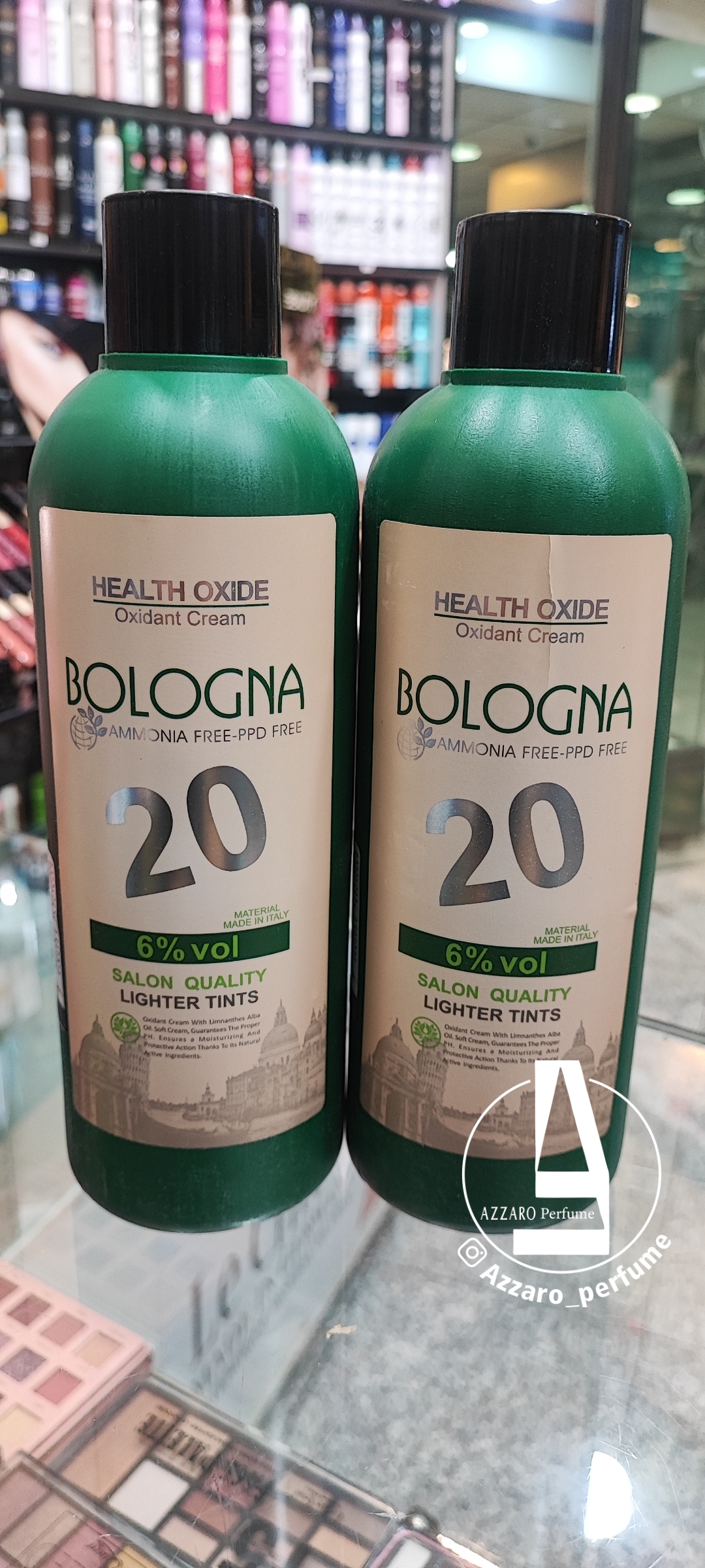 کرم اکسیدان بلونیا بدون آمونیاک 6درصد 1لیتری BOLOGNA-فروشگاه اینترنتی آرایشی و بهداشتی آزارو در شیراز