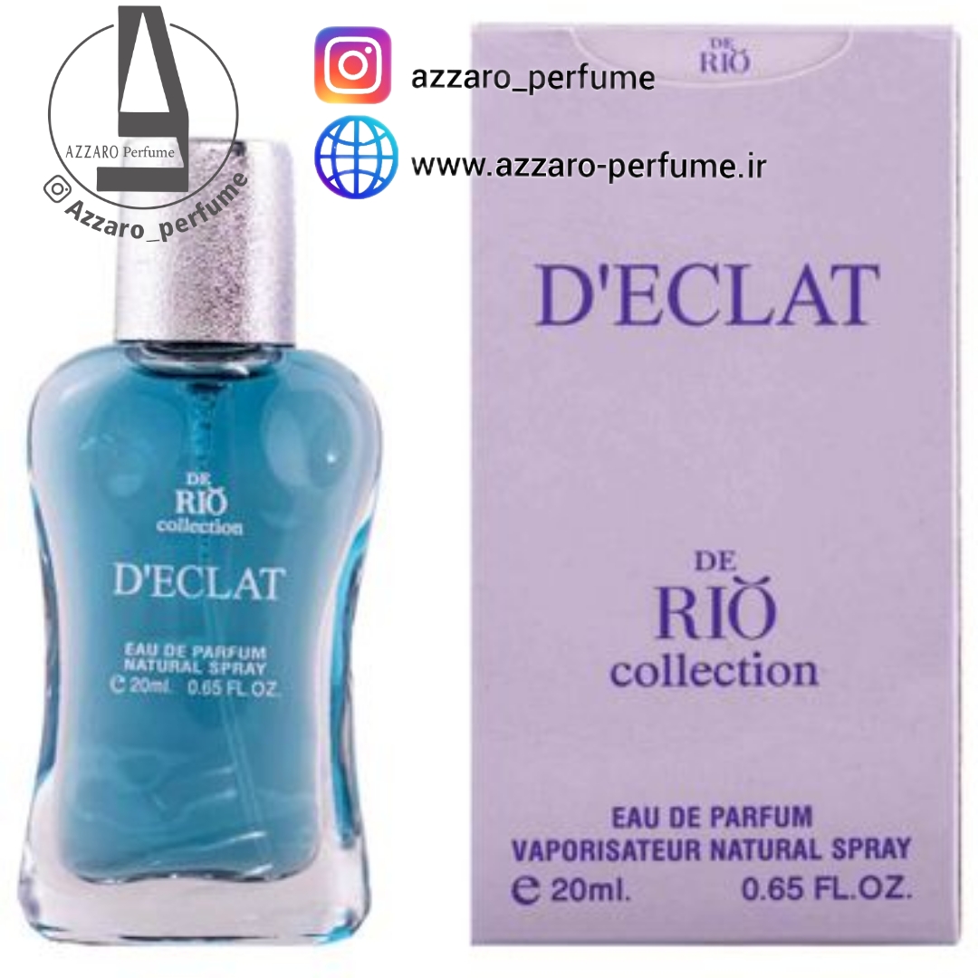 ادکلن زنانه لانوین اکلت Rio D'eclat for women برند ریو کالکشن حجم 20 میل-فروشگاه اینترنتی آرایشی و بهداشتی آزارو در شیراز