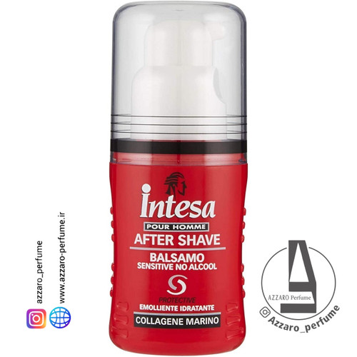 افتر شیو اینتسا مدل کلاژن مارینو حجم 100 میل-فروشگاه اینترنتی آرایشی و بهداشتی آزارو در شیراز