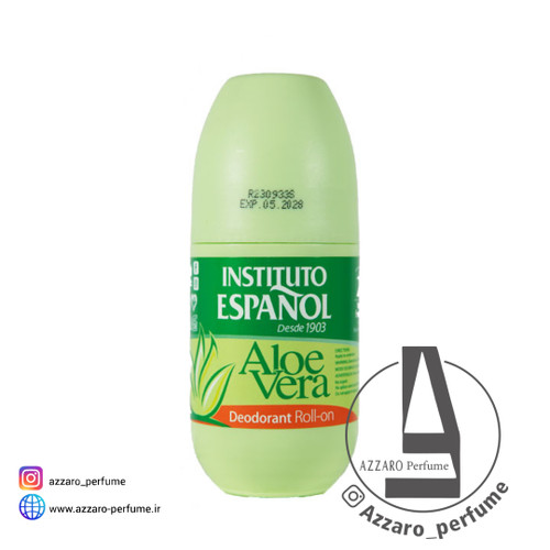 مام رول ضد تعریق انستیتو اسپانول مدل Aloe Vera حجم 75 میلی لیتر اورجینال-فروشگاه اینترنتی آرایشی بهداشتی آزارو