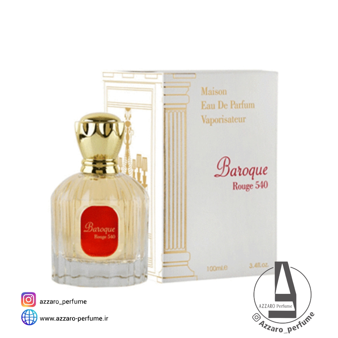 ادکلن اسپرت باکارات رژ ۵۴۰ الحمبرا حجم 100 میل-فروشگاه اینترنتی آرایشی و بهداشتی آزارو در شیراز