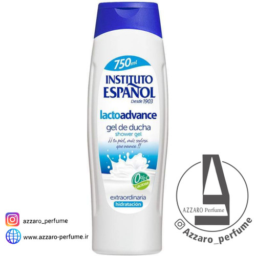 شامپو بدن انستیتو اسپانول شیر مدل لاکتو ادونس حجم 750 میل-فروشگاه اینترنتی آرایشی و بهداشتی آزارو در شیراز