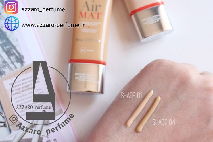 کرم پودر ایرمت بورژوآ سری Air Mat مدل Rose Ivory 01 حجم 30 میل -فروشگاه اینترنتی آرایشی بهداشتی آزارو