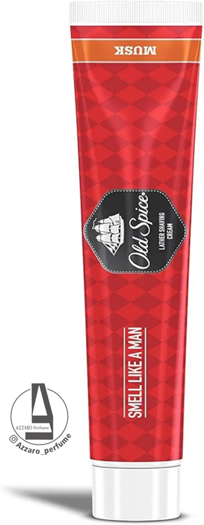 کرم خمیر ریش صورت الد اسپایس مدل Musk حجم 70 گرم-فروشگاه اینترنتی آرایشی و بهداشتی آزارو در شیراز