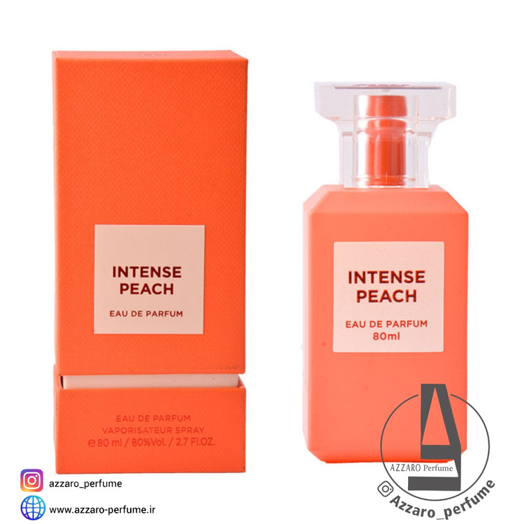 ادکلن اینتنس پیچ برند فرگرانس ورد حجم 80 میل-فروشگاه اینترنتی آرایشی و بهداشتی آزارو در شیراز