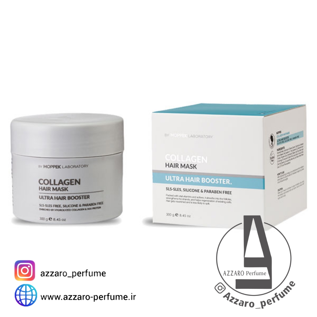 ماسک مو کلاژن موپک حجم 300 میل-فروشگاه اینترنتی آرایشی بهداشتی آزارو 