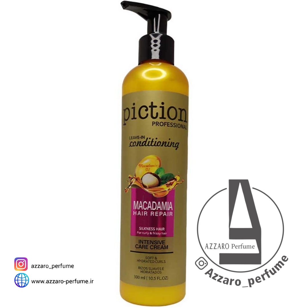کرم موی تقویتی پیکشن بدون سولفات مدل ماکادامیا 300 میل-فروشگاه اینترنتی آرایشی بهداشتی آزارو 