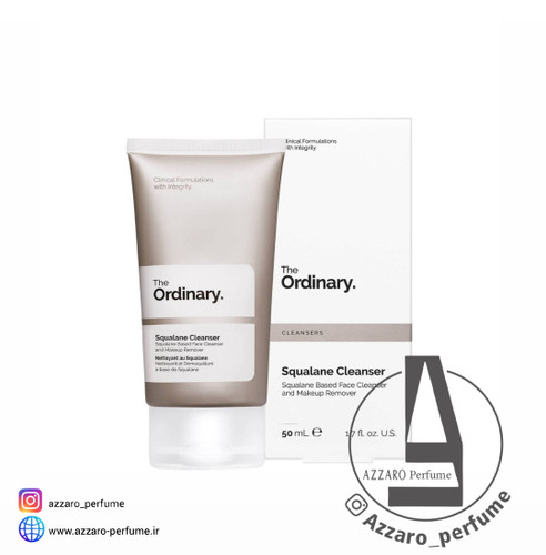 شوینده و پاک کننده آرایش اسکوالان کلینزر اوردینری حجم 50 میل-فروشگاه اینترنتی آرایشی و بهداشتی آزارو در شیراز