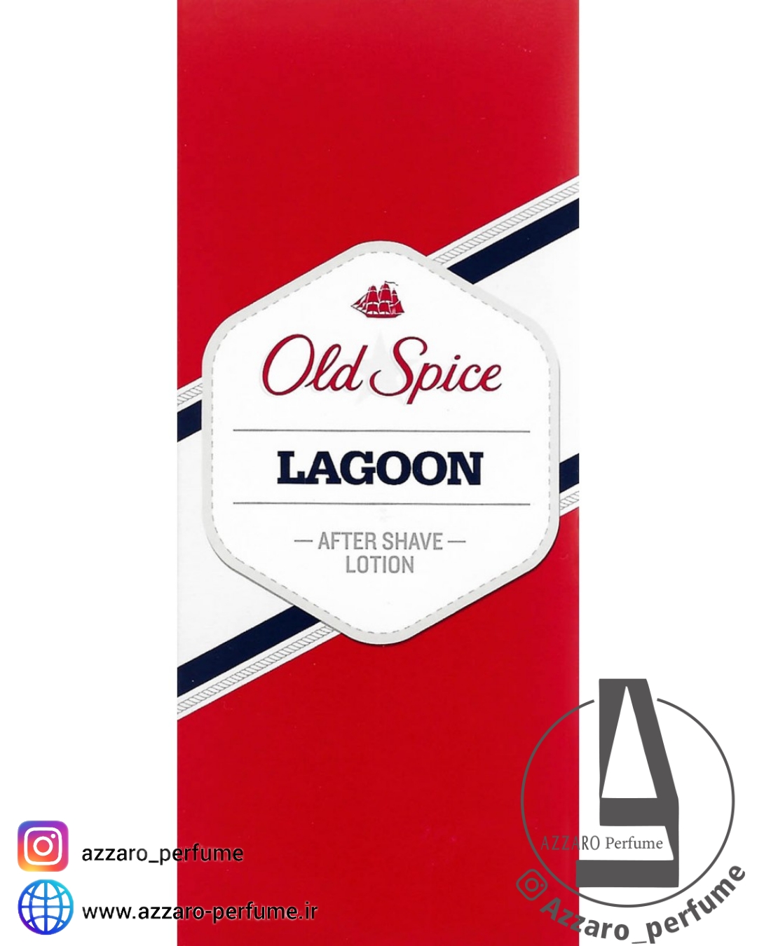 افترشیو Old spice مدل LAGOON حجم 100 میل-فروشگاه اینترنتی آرایشی و بهداشتی آزارو در شیراز