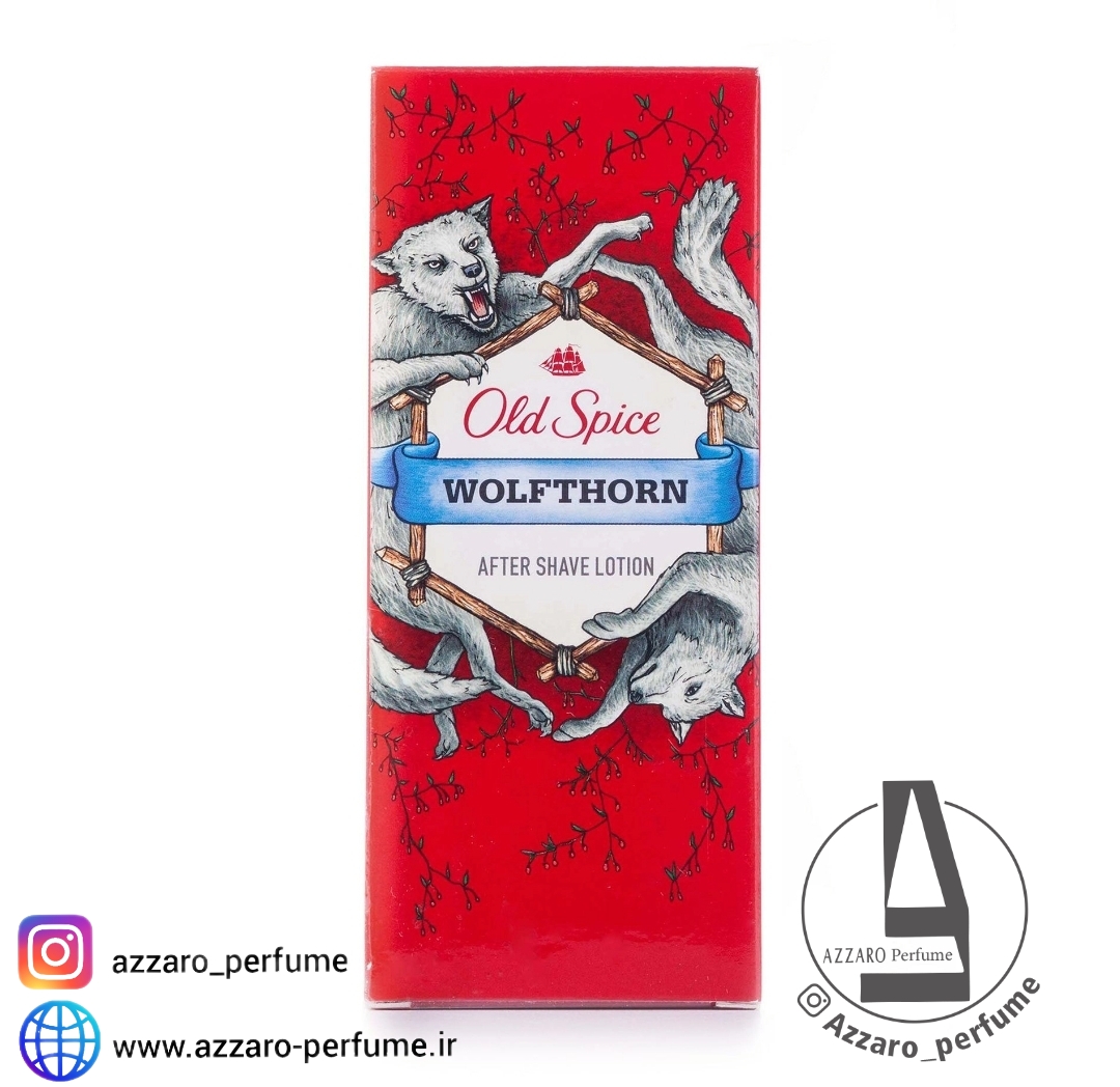 افترشیو Old spice مدل wolfthorn حجم 100 میل-فروشگاه اینترنتی آرایشی و بهداشتی آزارو در شیراز