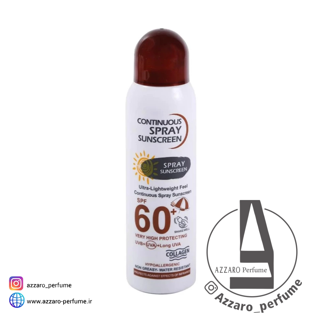 اسپری ضد آفتاب وکالی Spf 60 حجم 230 میل-فروشگاه اینترنتی آرایشی و بهداشتی آزارو در شیراز