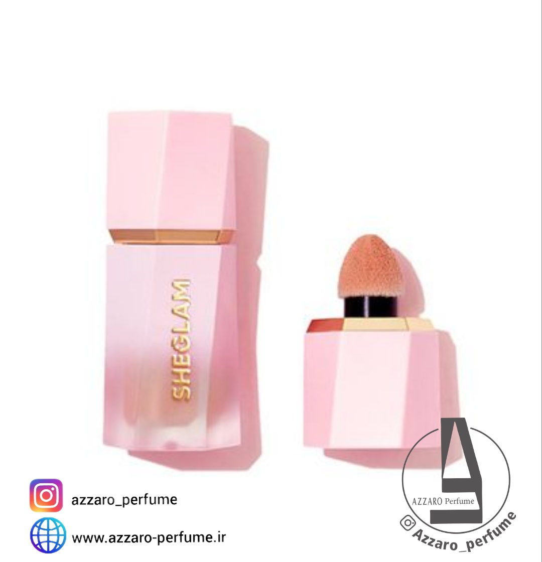 رژ گونه مایع شیگلم رنگ hush hush-فروشگاه اینترنتی آرایشی بهداشتی آزارو