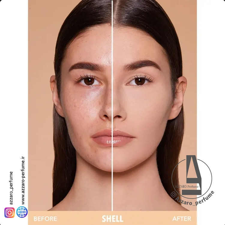 پنکیک کرم پودری فول کاور شیگلم رنگ Shell-فروشگاه اینترنتی آرایشی و بهداشتی آزارو در شیراز