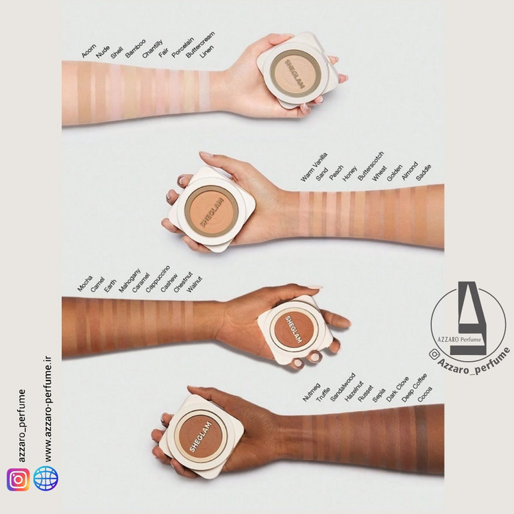 پنکیک کرم پودری فول کاور شیگلم رنگ Nude-فروشگاه اینترنتی آرایشی و بهداشتی آزارو در شیراز