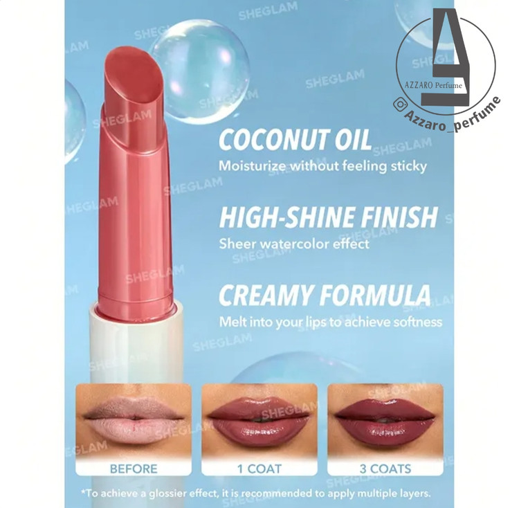 بالم لب رنگی شیگلم رنگ Sepia kiss-فروشگاه اینترنتی آرایشی و بهداشتی آزارو در شیراز