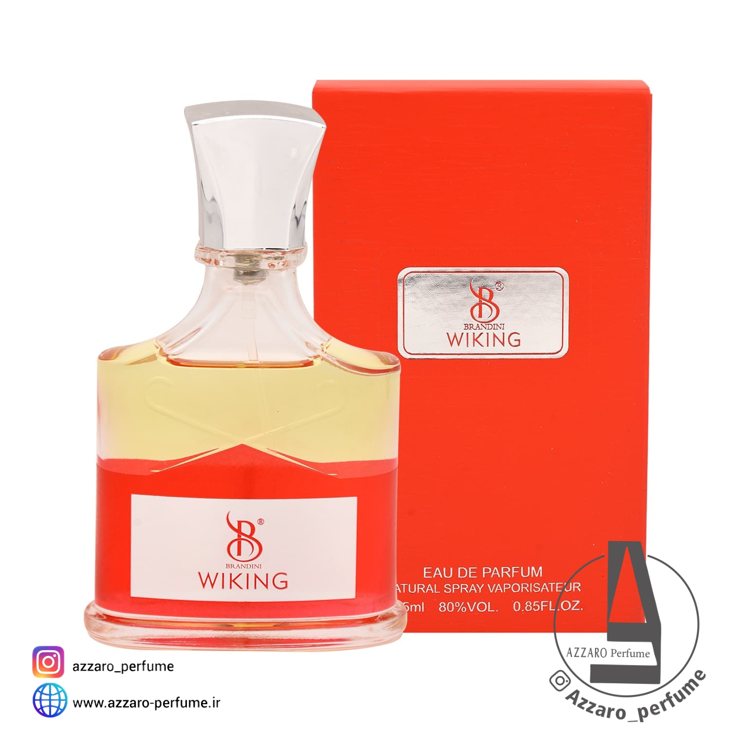 عطر ادکلن وایکنیگ مردانه -فروشگاه اینترنتی آرایشی و بهداشتی آزارو در شیراز حجم 25 میل