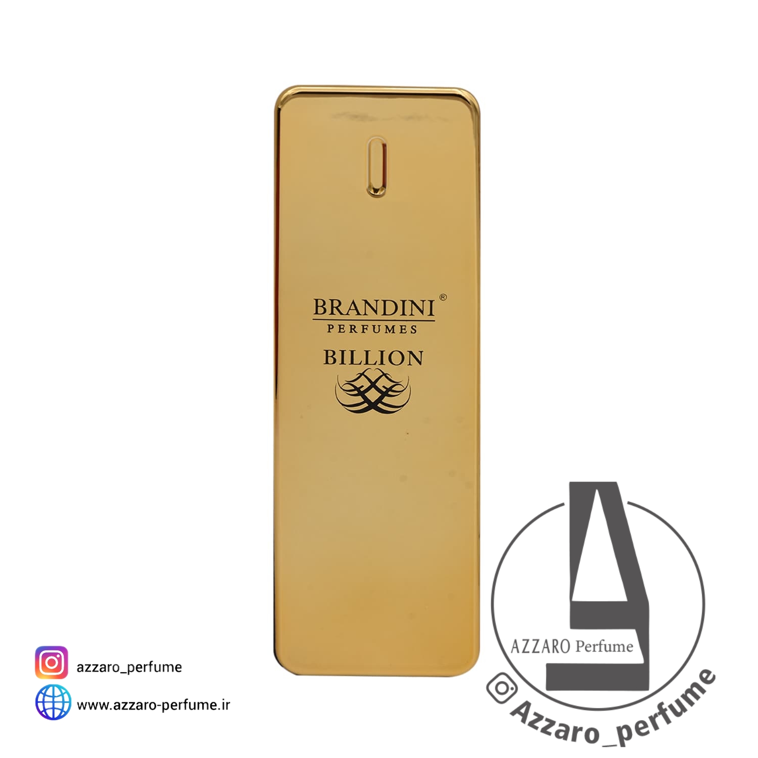 عطر ادکلن بیلیون مردانه برندینی Brandini Billion حجم 25 میل-فروشگاه اینترنتی آرایشی و بهداشتی آزارو در شیراز