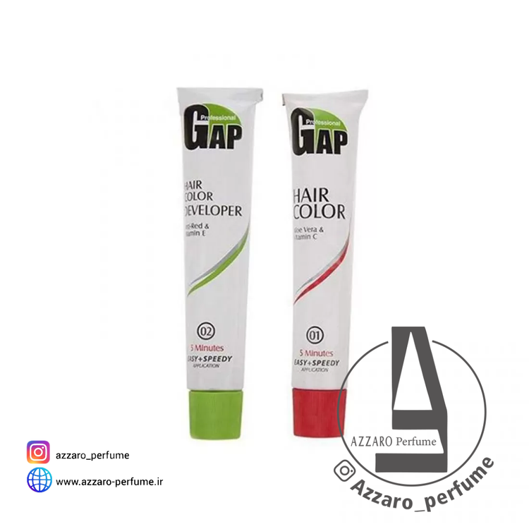 کیت رنگ مو مردانه گپ پرفکت شماره 1 رنگ مشکی-فروشگاه اینترنتی آرایشی و بهداشتی آزارو در شیراز