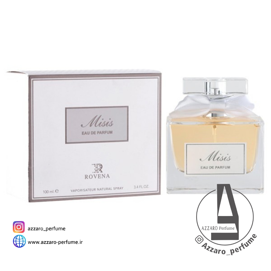 ادکلن زنانه روونا مدل میسیز Rovena Misis حجم 100 میل-فروشگاه اینترنتی آرایشی و بهداشتی آزارو در شیراز