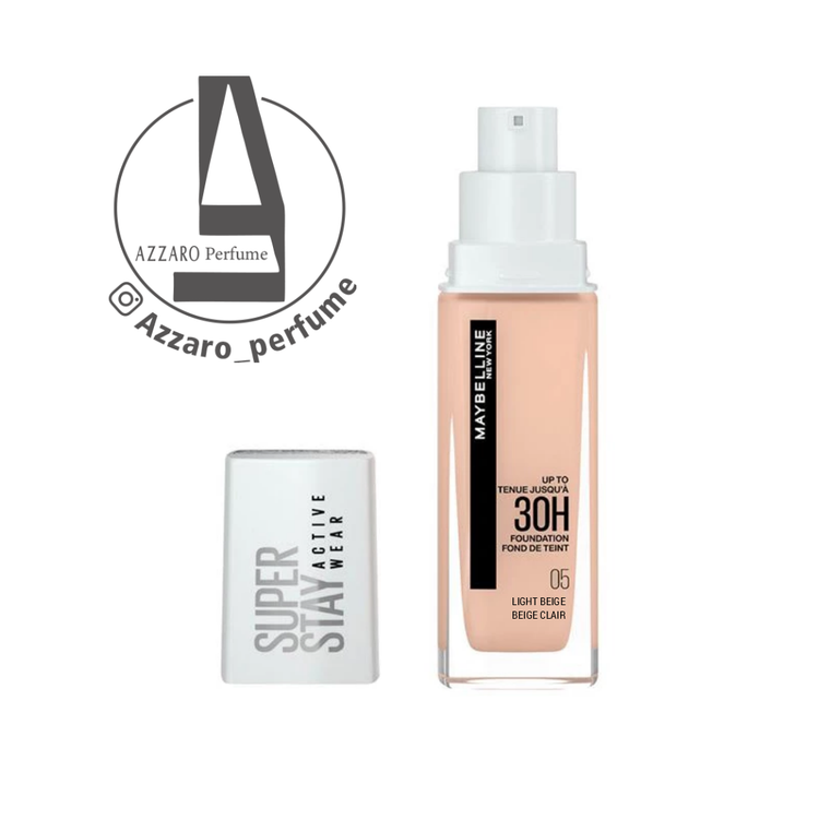 کرم پودر میبلین مدل Super Stay شماره 05 حجم 30 میل-فروشگاه اینترنتی آرایشی و بهداشتی آزارو در شیراز