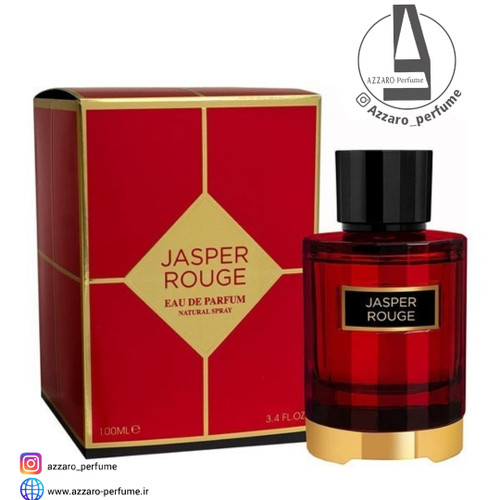 ادکلن فراگرنس ورد جسپر روژ Jasper Rouge حجم 100 میل-فروشگاه اینترنتی آرایشی و بهداشتی آزارو در شیراز